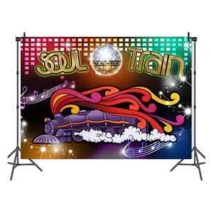 70's Soul Train Theme Photography Backdrop