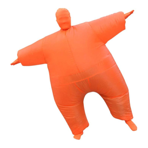Orange Blow Up Suit